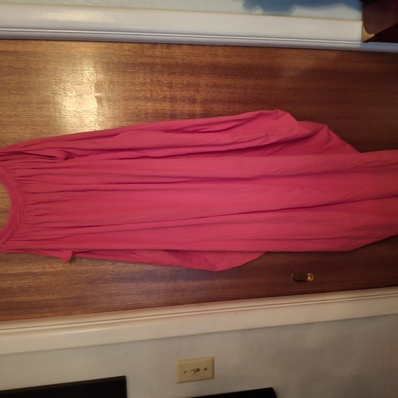 Free People Pink Maxi Dress Sleeveless Airy - Picture 3 of 5